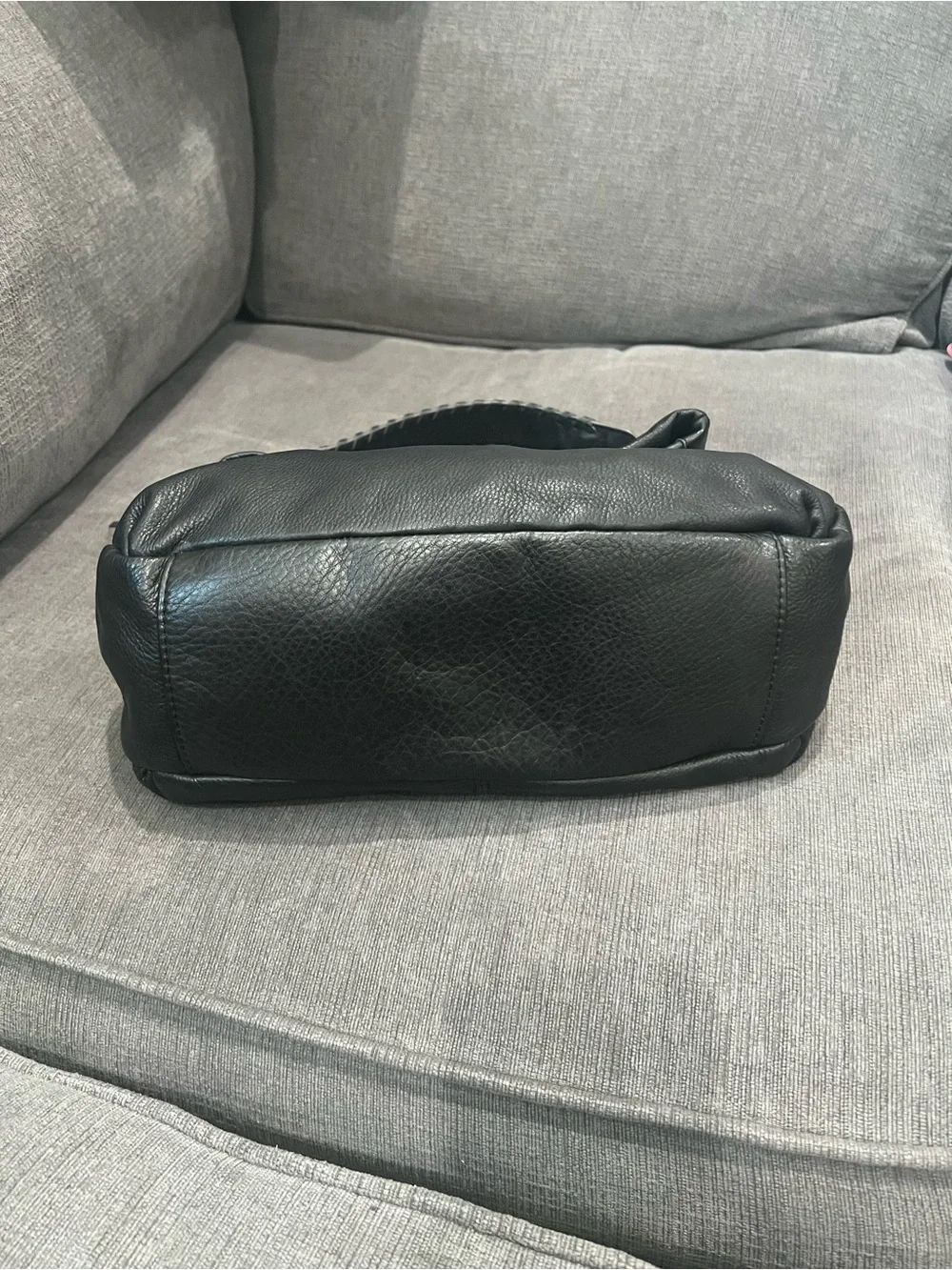 Aimee Kestenberg Hobo Pebbled Black Leather